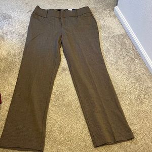 Apt 9 Bootcut Mid Rise Dress Pants - Size 10